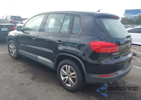 2013 Volkswagen Tiguan S from USA, damaged, VIN WVGAV7AX4DW542159